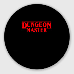 Круглый коврик для мышки Stranger Dungeon Master