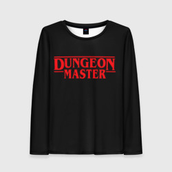 Женский лонгслив 3D Stranger Dungeon Master