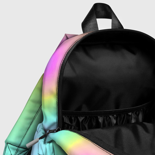 Детский рюкзак 3D с принтом Цвет волшебства, фото #4