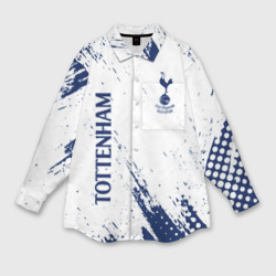 Мужская рубашка oversize 3D Tottenham Hotspur