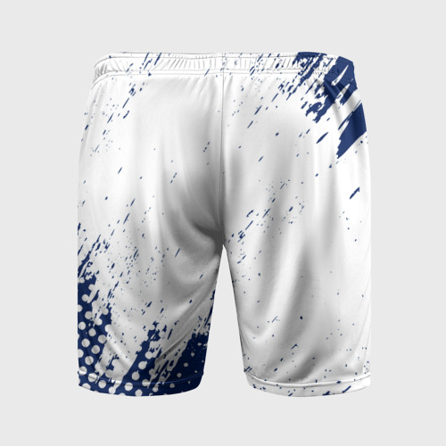 Мужские шорты спортивные с принтом TOTTENHAM HOTSPUR, вид сзади #1