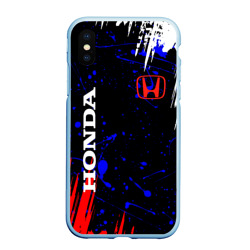 Чехол для iPhone XS Max матовый Honda