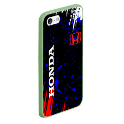 Чехол для iPhone 5/5S матовый Honda - фото 2