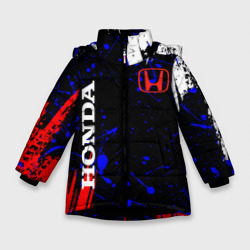Зимняя куртка для девочек 3D Honda