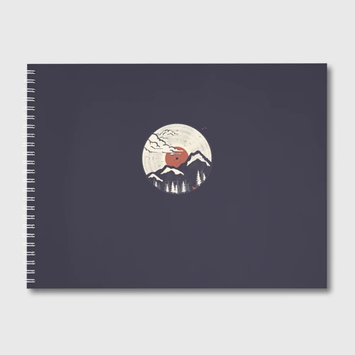 Альбом для рисования Mountain. Vinyl Record