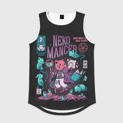 Мужская спортивная майка 3D Cat Necromancer - волшебник комикс