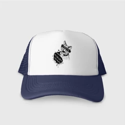 Кепка тракер с сеткой Кровосток Покажи как подстрижена твоя мышка
