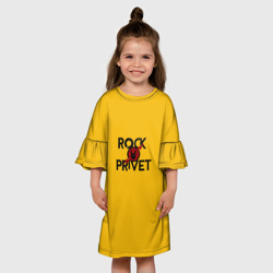 Детское платье 3D Rock privet - фото 2