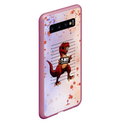 Чехол для Samsung Galaxy S10 Динозавр преступник - фото 2