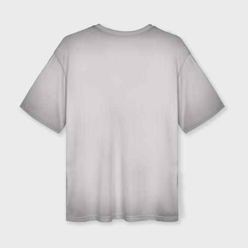Женская футболка oversize 3D Лисята, цвет 3D печать - фото 2