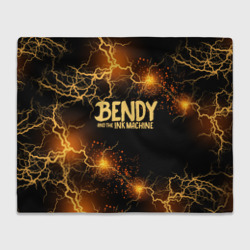 Плед 3D Bendy logo