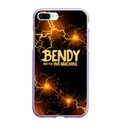 Чехол для iPhone 7Plus/8 Plus матовый Bendy logo