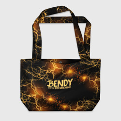 Пляжная сумка 3D Bendy logo