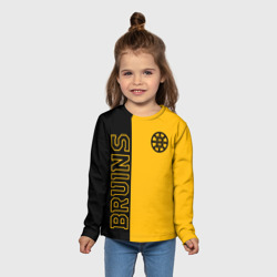 Детский лонгслив 3D NHL Boston Bruins - фото 2