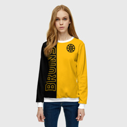 Женский свитшот 3D NHL Boston Bruins - фото 2