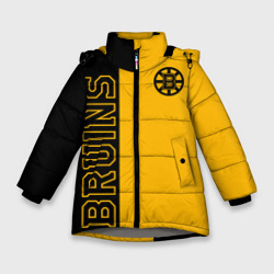 Зимняя куртка для девочек 3D NHL Boston Bruins