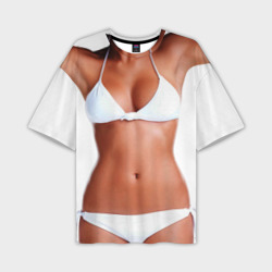 Мужская футболка oversize 3D Perfect body