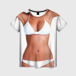 Женская футболка 3D Perfect body