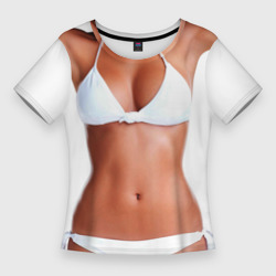 Женская футболка 3D Slim Perfect body