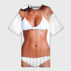 Платье-футболка 3D Perfect body