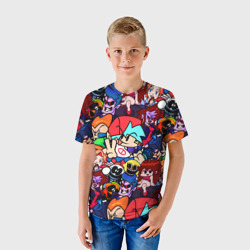 Детская футболка 3D Friday Night Funkin все - фото 2