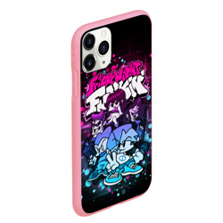 Чехол для iPhone 11 Pro Max матовый Friday Night Funkin Neon - фото 2