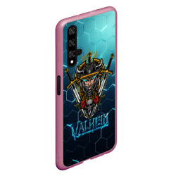 Чехол для Honor 20 Valheim neon samurai - фото 2