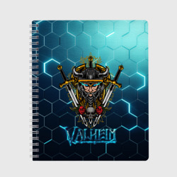 Тетрадь Valheim neon samurai