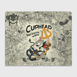 Плед 3D Cuphead and Devil