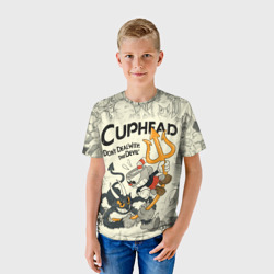 Детская футболка 3D Cuphead and Devil - фото 2