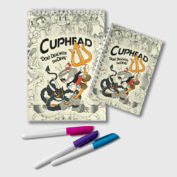 Блокнот Cuphead and Devil