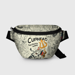 Поясная сумка 3D Cuphead and Devil