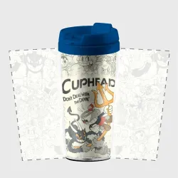 Термокружка-непроливайка Cuphead and Devil - фото 2