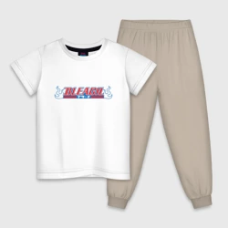 Детская пижама с белой футболкой Bleach opening Блич опенинг