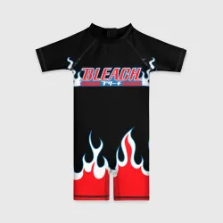 Детский купальный костюм 3D Bleach flame Блич пламя