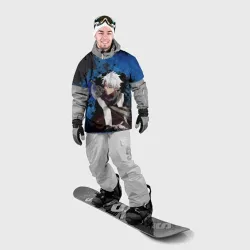 Накидка на куртку 3D Тосиро Хицугая. Блич