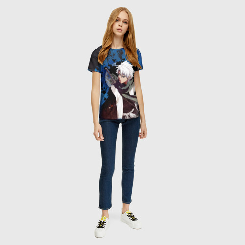 Женская футболка 3D Тосиро Хицугая. Блич, цвет 3D печать - фото 5