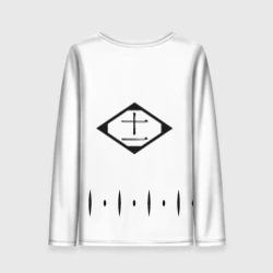 Женский лонгслив 3D Форма капитана Готей 13 спина