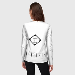 Женский лонгслив 3D Форма капитана Готей 13 спина - фото 2