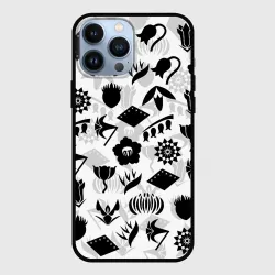 Чехол для iPhone 13 Pro Max Блич капитаны Готей 13 эмблемы