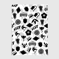 Постер Блич капитаны Готей 13 эмблемы