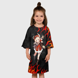 Детское платье 3D Genshin Impact - Klee - фото 2