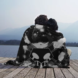 Плед 3D Блич Шинигами лого на спине - фото 2