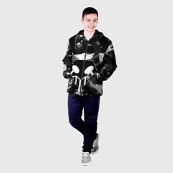 Мужская куртка 3D Блич Шинигами лого на спине - фото 2