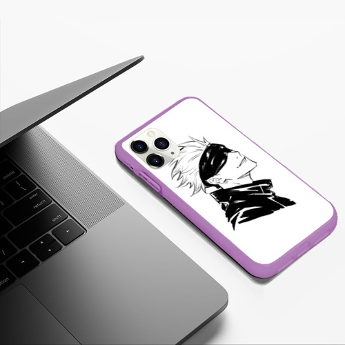 Чехол для iPhone 11 Pro Max матовый с принтом Smile | Jujutsu kai, фото #5