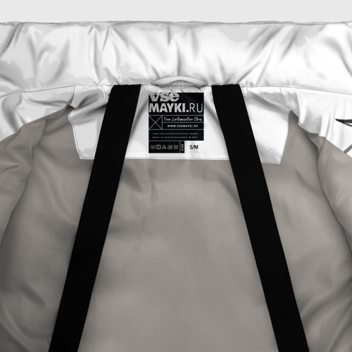 Женская зимняя куртка Oversize Smile Jujutsu kai, цвет светло-серый - фото 7
