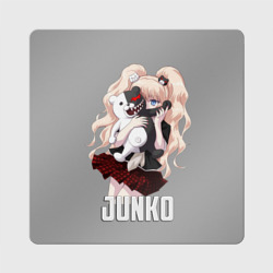 Магнит виниловый Квадрат Monokuma Junko