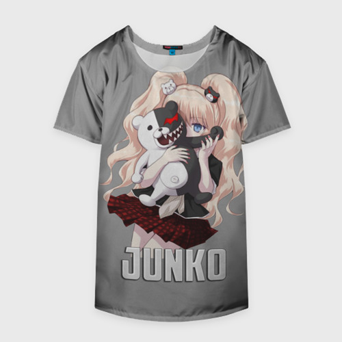 Накидка на куртку 3D Monokuma Junko, цвет 3D печать - фото 4