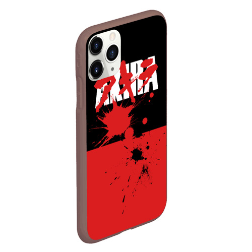 Чехол для iPhone 11 Pro матовый с принтом Akira, вид сбоку #3