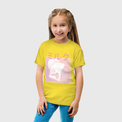 Детская футболка хлопок Vaporwave Strawberry Milk - фото 2